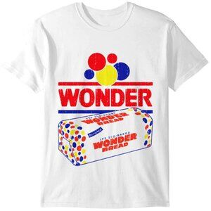 Wonder Bread Retro Humor Graphic Style Classic Logo Food Meme T-Shirt 166